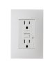 TOMA DE CORRIENTE DUPLEX FALLA A TIERRA ICFT CON CHASIS Y CON PLACA BLANCO | Simon 25 | CODIGO 25425-60