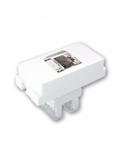 TOMA DE VOZ Y DATOS RJ45 BLANCO | ROYER 100