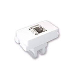 TOMA DE VOZ Y DATOS RJ45, CAT 6 BLANCO | ROYER 100