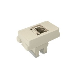 TOMA DE VOZ Y DATOS RJ45, CAT 6 MARFIL | ROYER 100