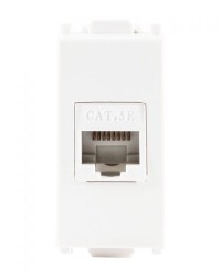 TOMA RJ45 CAT. 5 BLANCO | ALPHA | ESTEVEZ
