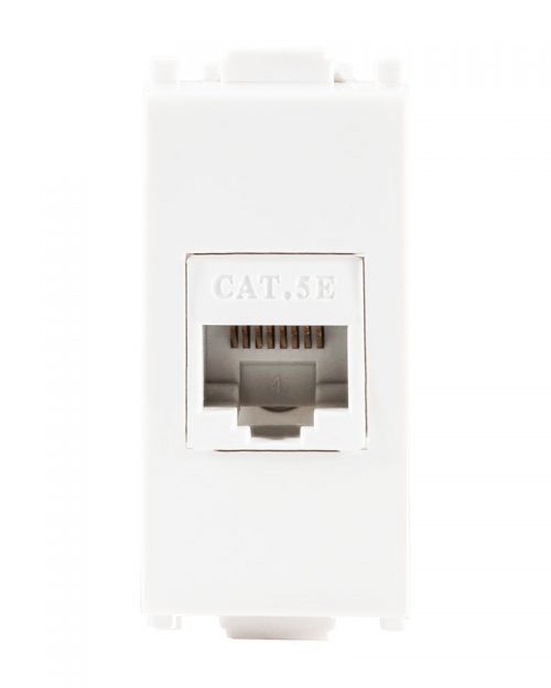 TOMA RJ45 CAT. 5 BLANCO | ALPHA | ESTEVEZ