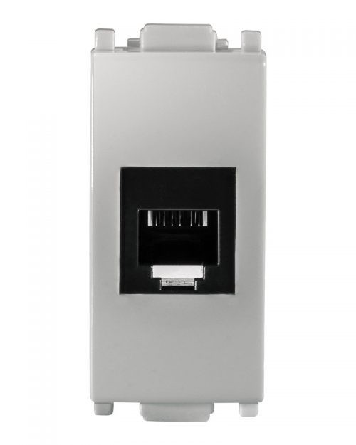 TOMA TELEFONICA RJ11 6 HILOS BLANCO | ALPHA | ESTEVEZ