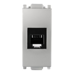 TOMA TELEFONICA RJ11 6 HILOS BLANCO | ALPHA | ESTEVEZ