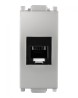 TOMA TELEFONICA RJ11 6 HILOS SILVER | ALPHA | ESTEVEZ
