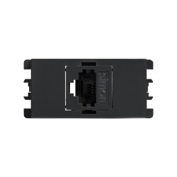 TOMA TELEFONO 4 HILOS RJ11 GRAFITO S26 | Simon 26 | CODIGO 2600480-038