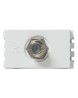 TOMA TV COAXIAL BLANCO | Simon 25 | CODIGO 25476-30