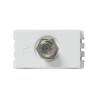 TOMA TV COAXIAL BLANCO | Simon 25 | CODIGO 25476-30