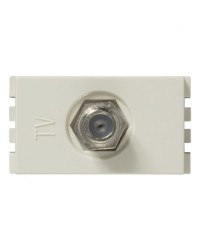 TOMA TV COAXIAL MARFIL | Simon 25 | CODIGO 25476-31