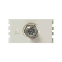 TOMA TV COAXIAL MARFIL | Simon 25 | CODIGO 25476-31