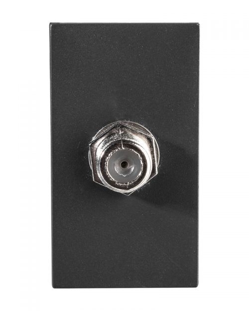 TOMA TV COAXIAL NEGRO | BETA | ESTEVEZ