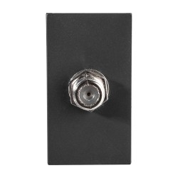 TOMA TV COAXIAL NEGRO | BETA | ESTEVEZ