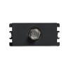 TOMA TV COAXIAL TIPO F GRAFITO S26 | Simon 26 | CODIGO 2600476-038