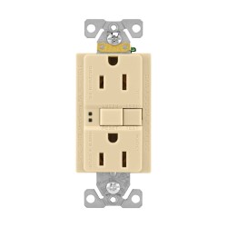VGF15V | CONTACTO DUPLEX CON CIRCUITO INTERRUPTOR FALLA A TIERRA | ARROW HART