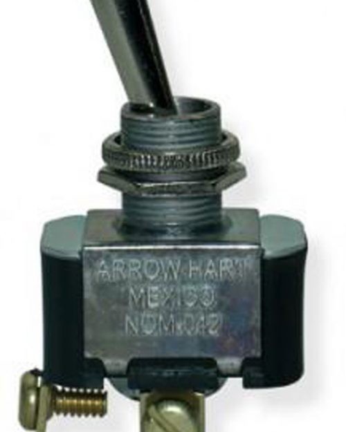 WD82600 | INTERRUPTOR DE 2 POSICIONES OPERACION CON PALANCA DE 1P 1T (SI-NO) 10A 15 A | ARROW HART