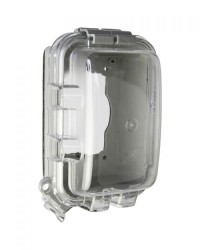 WIU-1 | CAJA TERMOPLASTICA USO EXTERIOR PARA UN CONTACTO DUPLEX FRENTE TRASPARENTE | ARROW HART