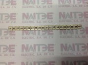 NUMEROS SIEMENS 8WA88600AC PARA CLEMAS (21-40)