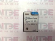 RELEVADOR FINDER MINIATURA 8 PIN RANDE PLANO MOD 56.32.9.110, 110 VCD  12A
