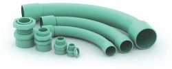 CODO PARA TUBO CONDUIT DE PVC LIGERO 19MM. (3/4)