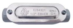CONDULET SERIE 3 TIPO C CON TAPA DE 25MM (1) CROUSE HINDS DOMEX