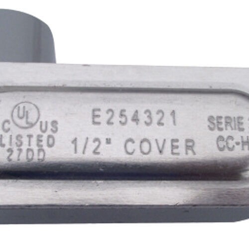 CONDULET SERIE 3 TIPO LL CON TAPA DE 13MM (1/2) CROUSE HINDS DOMEX