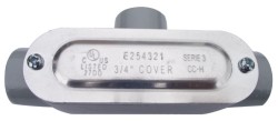 CONDULET SERIE 3 TIPO T CON TAPA DE 13MM (1/2) CROUSE HINDS DOMEX