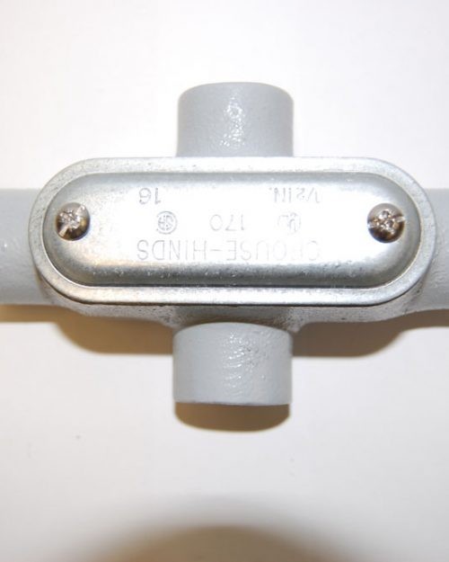 CONDULET SERIE 7 OVAL. TIPO X C/T. DE 13MM. ( 1/2 ), MCA. CHD.