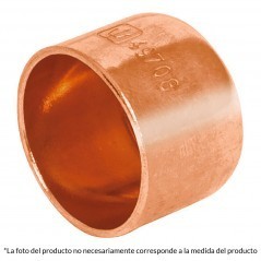 1 pieza Tapon para tubo de cobre de 1/2" Pulgada Tapon para tubo Tapon de media FOSET