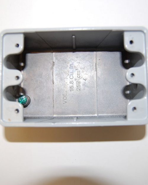 CONDULET SERIE RECTANGULAR TIPO  FSC  DE 19MM. ( 3/4 ), MCA. CHD.