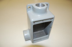 CONDULET SERIE RECTANGULAR TIPO  FSL  DE 19MM. ( 3/4 ), MCA. CHD.