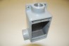 CONDULET SERIE RECTANGULAR TIPO  FSL  DE 19MM. ( 3/4 ), MCA. CHD.