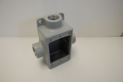 CONDULET SERIE RECTANGULAR TIPO  FST  DE 19MM. ( 3/4 ), MCA. CHD.
