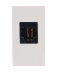 TOMA TELEFONICA RJ11 6 HILOS MARFIL | BETA | ESTEVEZ