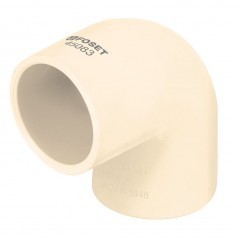 1 Piece CPVC Water Pipe Elbow 3/4" 19mm 90 Degree Hot or Cold Water Pipe Elbow 90°