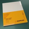 Papel opalina tamaño carta marfil