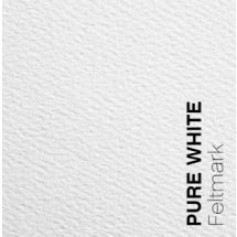 Papel de textura rugosa Loop Feltmark color blanco