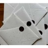 Sobre para regalar dinero de papel hecho a mano.
