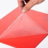 PVC espumado rojo 3 mm con linner 1.22 x 2.44m SL. Placa