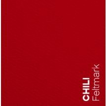 Cartulina texturizada rugosa Loop Feltmark color rojo