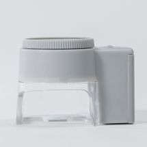 Lupa vaso c/led regla 23 MM 8x