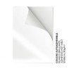 Couche Autoadherible Blanco Brillante con adhesivo Hot Melt