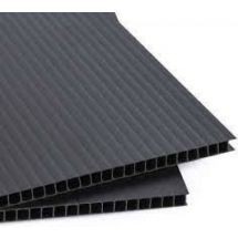 Coroplast negro 4 mm 700 g 1.22X2.44 m - Placa