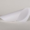 Papel de textura de grano Superfine Eggshell color blanco