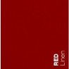 Cartulina texturizada tipo lino Carnival Linen color rojo