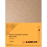 Papel tamaño carta de textura castaña
