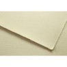 Cartulina lino color crema con fibras naturales