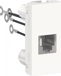 Modulo telefónico RJ11 4 hilos. Blanco