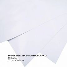 Papel liso Arena Smooth color blanco 100 g/m2