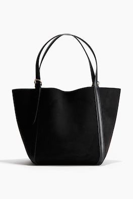 Bolso shopper en tela afieltrada