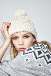 Gorro con pompón